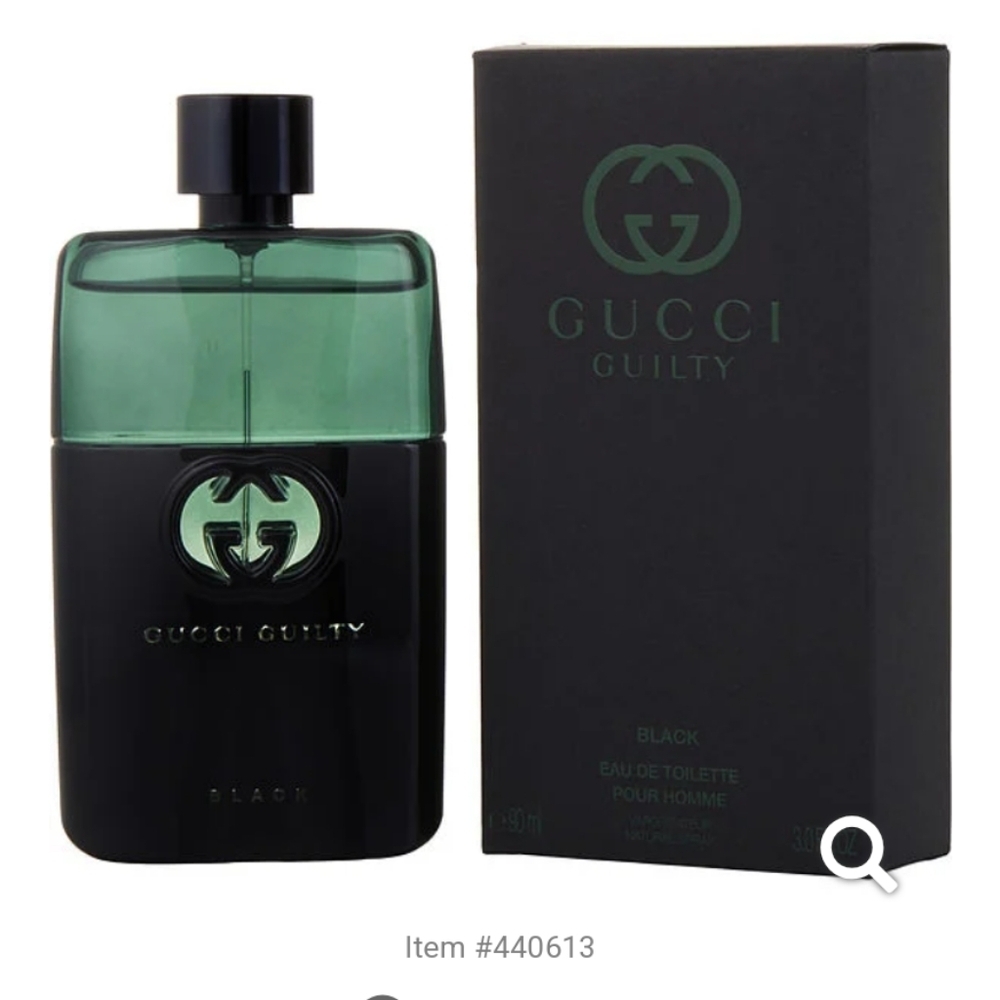 Gucci Guilty Black Eau de Toilette 3 Oz Men